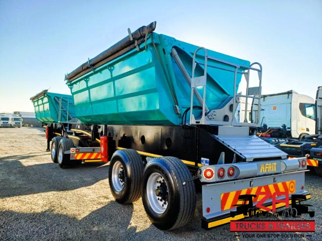 2021 AFRIT 25 CUBE SIDE TIPPER TRAILER #53111